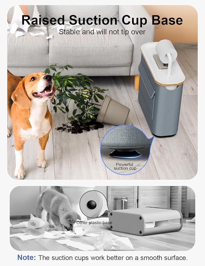 Toilet Paper Storage Basket Holder Holds 9-12 +1 Rolls Elegant Multi-Functional Bathroom Toilet Paper Holder Stand Storage Organizer Waterproof with Tray Hold Phone Wet Wipes Gray