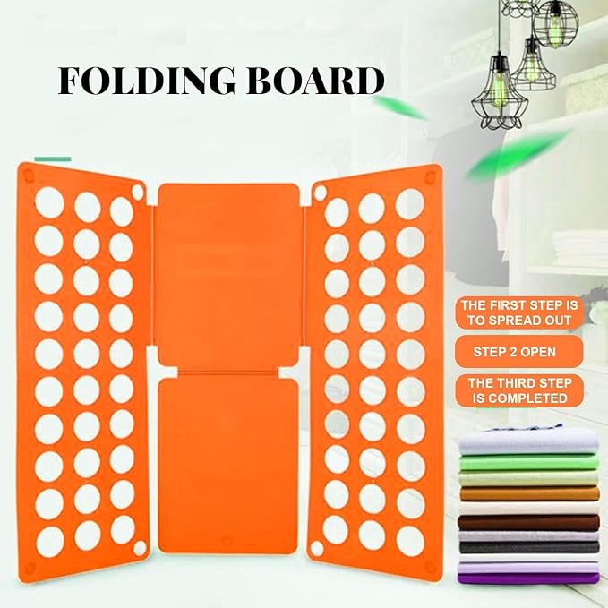 Shirt Folding Board, T Shirt Clothes Folder Board Laundry Sorter Helper Liner - Shirts Folding Boards Laundry Organizer Easy And Fast For Kid And Adult - Foldable Tool For Home Storage