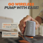 Rechargeable Wireless Pump Travel Storage Bags Set - 25 Pack Portable Space Saver Bags for Travel & Home - Vacuum Compression Packing Seal for Clothes, Blankets, Seasonal Storage