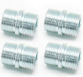 Luomorgo 4 Pcs 1"/25.4mm Wire Shelf Connectors, Metal Rack Connector Pole Connector for Storage Shelf Wire Shelving Unit Replacement Parts