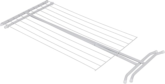 Honey-Can-Do Collapsible Clothes Drying Rack – Sturdy Metal X-Frame, Space-Saving Towel & Laundry Rack for Indoor/Outdoor Use, Foldable Design for Laundry Organization