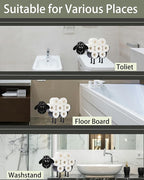 Sheep Toilet Tissue Holder,Animal Paper Holders,Decorative Metal Papers Holder,Funny Toilet Animal Storage for Bathrooms,Bathroom Paper Organizer for Extra 8 Rolls Stand & Wall Mounted Art Decor