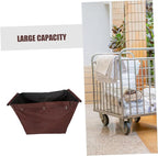 Cabilock Replacement Oxford Cloth Liner Bag for Laundry Cart Removable Storage Organizer for Housekeeping Carts and Rolling Laundry Baskets Capacity for Efficient Organization