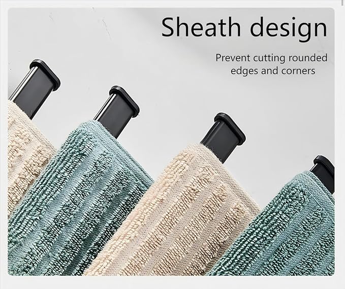 Swivel Towel Rack BSELUTNGY - Durable Space Saving Towel Racks for Bathroom Outdoor for Pool Over The Door Towel Rack Ideal for Balconies Cabinets Kitchens Perfect for Any Decor Style