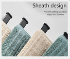 Swivel Towel Rack BSELUTNGY - Durable Space Saving Towel Racks for Bathroom Outdoor for Pool Over The Door Towel Rack Ideal for Balconies Cabinets Kitchens Perfect for Any Decor Style