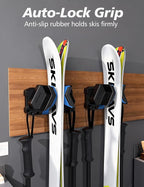 ski wall mount, ski snowboard storage rack tool
