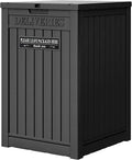 Package Delivery Box for Outside, 48 Gallon Storage with Lockable Secure, Large Double Wall Resin Outdoor Package Delivery Waterproof Deck