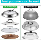 YQh The-Cabinet Pot Lid Organizer,Door Mounted Pot cover rack,Pot Lid Storage,Cabinet-Hanging Type Pot Lid Rack,304 stainless steel Pot cover support in kitchen, cabinet and food cabinet