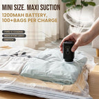 TAILI Vacuum Storage Bags with Rechargeable Electric Pump, 10 Pack (4M+4L+2XL), Vacuum Seal Bags for Clothing, Packing Cubes Compression for Vacation Cruise, Portable Solution for Travel Essentials