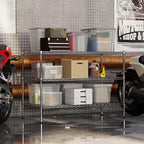 24" Deep x 48" Wide x 34" Height Wire Shelving Kit | 3-Tier | NSF Commercial Storage Rack Unit