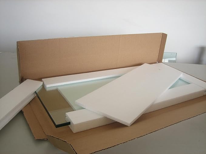 8 x 36 x 3/8 Tempered Glass