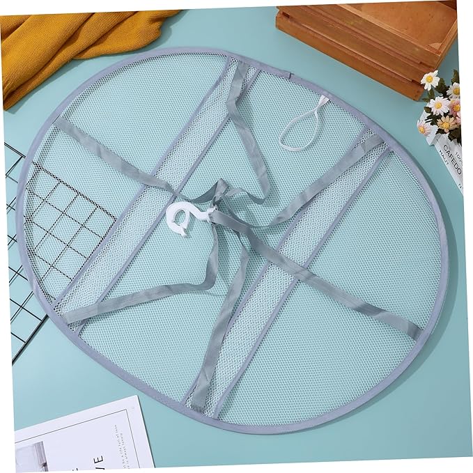 PRETYZOOM Multi-Functional Breathable Mesh Drying Rack Flat Clothes Dryer for Sweaters and Laundry Portable Hanging Net for Indoor/Outdoor Use Adjustable and Foldable Design