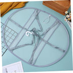 PRETYZOOM Multi-Functional Breathable Mesh Drying Rack Flat Clothes Dryer for Sweaters and Laundry Portable Hanging Net for Indoor/Outdoor Use Adjustable and Foldable Design