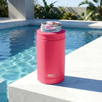 DUALIE 3 in 1 Insulated Can Cooler - 15+ Colors - Universal Size for 12 oz Cans, Slim Cans, and Bottles