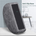 Remote Control Holder with 5 Compartments, KENOBEE Anti-slip Desktop Caddy Storage Organizer for Remote Controllers, Office Supplies, Makeup Brush, Media Accessories, Gray