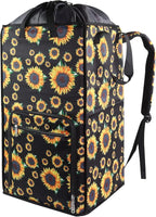 Bukere Laundry Hamper, Extra Large 2 in 1 Laundry Backpack Bag for College Students Dorm Essentials, Adjustable Shoulder Straps, Freestanding Laundry Basket for Apartment, Laundromat, Travel
