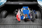 TRAPSKI Mobile Racing and XC Ski Rack Marine Grade HDPE Plastic | UV Protected | Premium Strap Included | 3 Year Warranty | Made in The USA | Veteran Owned Business (Black, Six Pack)