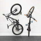 StoreYourBoard SwivelStow Bike Rack Garage Storage Rack 4 Pack - 4 Mountain Bike Bike Wall Mounts - Heavy Duty Bike Hanger - No-Lift Bike Rack Garage Storage Rack - Holds 70 lb Capacity