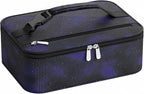 Small Lunch Box Insulated Lunch Bag for Women Men, Bento Kids Lunch Box, Compact Portable Thermal Meal Cooler Bags with Buckle Handle for Work & School, Astral 5L