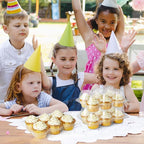 LotFancy (6 Count x 10 Sets) Cupcake Containers, Clear Plastic Cupcake Boxes, Disposable Cupcake Carriers with Detachable Tall Dome Lid, BPA Free, Standard Size