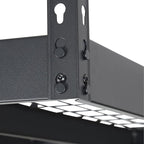 Klutch Overhead Garage Storage Rack — Adjustable Height, 96in.L x 48in.D x 23–37in.H