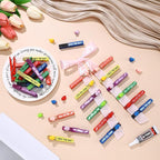 Kigeli 30 Pcs Spirit Clips Cheer Pins Cheerleader Gifts Clothes Pins for Backpacks Competition Glittered for Team Cheer Gifts Stuff Supplies Party Favors Accessories Bulk(Multicolor,Duck)