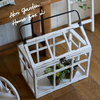 Abitte ANE-702-WH Garden Goods App, Garden House, Large, 15.2 x 9.6 x 14.2 inches (38.5 x 24.5 x 36 cm)