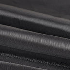 Univivi 8 Pack Suit Bags 43" Waterproof Black Garment Bag, Coat Covers from Dust with Zipper and Transparent Window, for Hanging Clothes, all coats, suits, women shirts, tuxedos, uniforms, winter