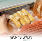Avid Armor Vacuum Sealer Bags & Rolls – Heavy Duty, BPA-Free, Pre-Cut & Custom-Sized for Food Storage, Meal Prep & Sous Vide – 20 Pint, 30 Quart, 2 Rolls (11"x20ft), 1 Roll (8"x20ft)