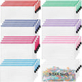 Jetec 32 Pcs Mesh Zipper Bags Toy Storage Bikini Organizer Bag Bolsas Para Guardar Trajes De Bano Waterproof Zipper Reusable Pouch Puzzle Multipurpose for Storage Office(Classic Color,9.5 x 4.5 Inch)