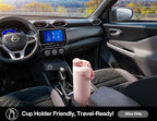 POWCAN 26 oz Insulated Water Bottle with 2-in-1 Straw and Spout Lid, Keep Cold 24H, Leak-Proof, Fits in Car Cup Holder, Stainless Steel Water Bottle for Sports, Travel, Gym, Gift, and School (Queen)