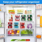 2 Pack Rolling Soda Can Organizer for Refrigerator Can Dispenser for Fridge Beer Soda Seltzer Pop Can Soda Organizer for Fridge 10 Standard Size 11.15oz 12oz 330ML 355ML Cans Holder Storage