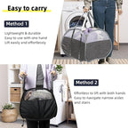 Collapsible Laundry Basket, 90L Foldable Pop-up Laundry Hamper with Reinforced Handles, Tear Proof Mesh Dirty Clothes Hamper for Laundry (Black, 2PCS)