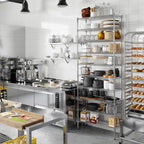14" Deep x 36" Wide x 96" Height Wire Shelving Kit | 10-Tier | NSF Commercial Storage Rack Unit