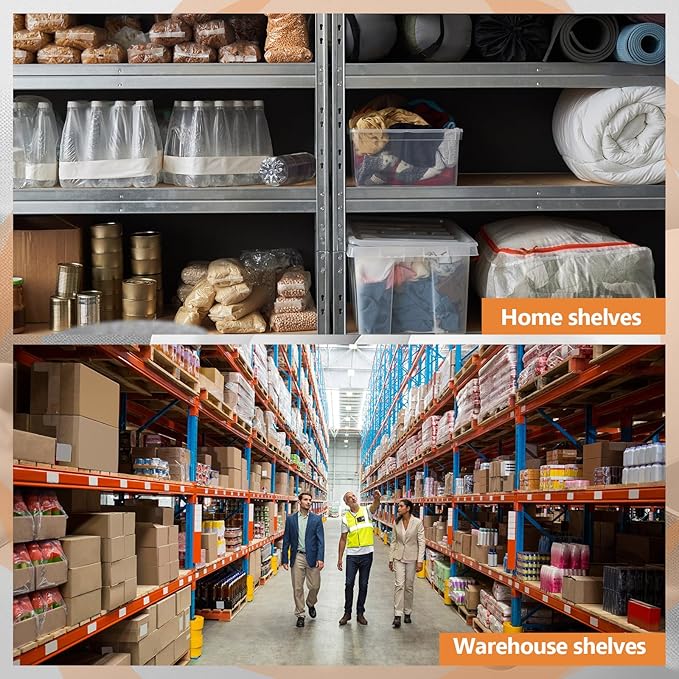 10 Pack Pallet Rack Clip Universal Pallet Racking Beam Locking Horseshoe Safety Clips for Teardrop Upright Frame Columns Engagement for Warehouse Storage Safety