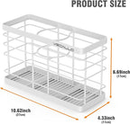 Hair Tool Organizer, Curling iron stands, Bathroom Organizer Basket Hair Supplies Organizer Storage Hair Dryer Holder- Wall Mount No Drilling