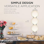 TRIPAR 3-Tier Vertical Wall Plate Rack