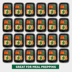 Freshware Meal Prep Containers [150 Pack] 1 Compartment Food Storage Containers with Lids, Bento Box, BPA Free, Stackable, Microwave/Dishwasher/Freezer Safe (24 oz)