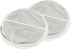 Simple Houseware Mesh Pop-Up Laundry Hamper Basket With Side Pocket, Gray - 2 Pack