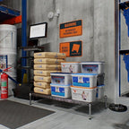 24" Deep x 48" Wide x 8" Height Wire Shelving Kit | 1-Tier | NSF Commercial Storage Rack Unit