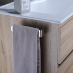 Taozun Hand Towel Holder - Adhesive Hand Towel Bar Open Towel Ring Polished Towel Rack for Bathroom Kitchen, SUS 304 Stainless Steel