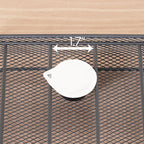 Coffee Pod Drawer Holder, Coffee Pod Storage for K Cup, 35 Capacity Coffee Capsules Storage Organizer, Sliding Mesh Basket, for Kitchen, Greige and Black KH08BG