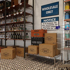 21" Deep x 36" Wide x 8" Height Wire Shelving Kit | 1-Tier | NSF Commercial Storage Rack Unit