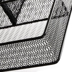 Hiceeden 2 Pack Mesh Desk Drawer Organizer, 16.1"x12.2"x2" Large Desk Organizer Tray with 2 Removable Dividers, 6 Compartment Metal Organizers for Home, Office, Makeup & Vanity