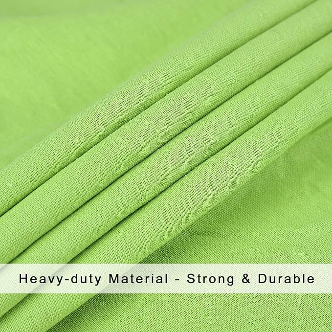 Heavy Duty Laundry Bag with Drawstring and Handle, Extra Large Travel Dirty Clothes Bag for Laundromat and Household, Durable Rip-Stop Laundry Hamper Liner, 28 x 40 Inch, Green