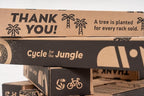 SELVA Racks - Wooden Bike Wall Mount. in 2 Sizes and 3 Colors: Natural, Black and White (White, 15" 3/4)