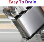 Utensil Holder,Stainless Steel Caddy Counter,Spoon holder,4 Compartments Silverware Caddy,Capacity Flatware Spoon Fork Tool Cutlery Holder