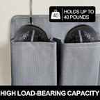 RV Shoe Pockets 10 Pockets Heavy Hanging Bedside Storage Organizer with Sturdy Hooks Storage Pockets Hangs on bed for Shoes Toys and Tool Accessories