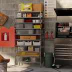 21" Deep x 42" Wide x 86" Height Wire Shelving Kit | 10-Tier | NSF Commercial Storage Rack Unit