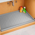 Jin&Bao Waterproof Under Sink Mat 40" x 22", Thick Silicone Mat Cabinet Protector for Kitchen and Bathroom, Shelf Liner, Home Organizer and Storage, Multipurpose Tray for Gadgets and Essentials